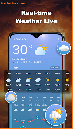 Weather Radar: AI Forecast screenshot