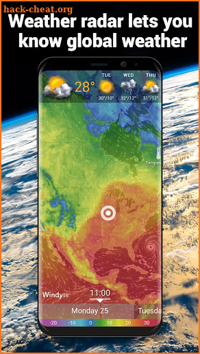 Weather Radar Alerts App & Global Forecast screenshot