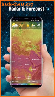 Weather Radar & 5 Day Weather Forecast screenshot