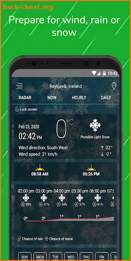 Weather Radar Free — Live Maps & Alerts screenshot