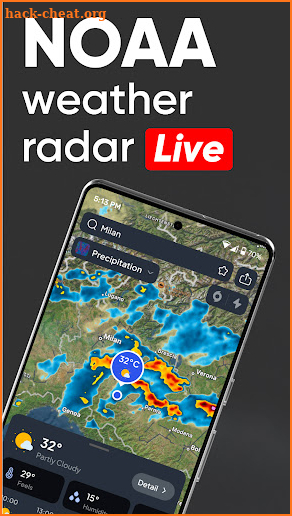 Weather Radar Live Map screenshot