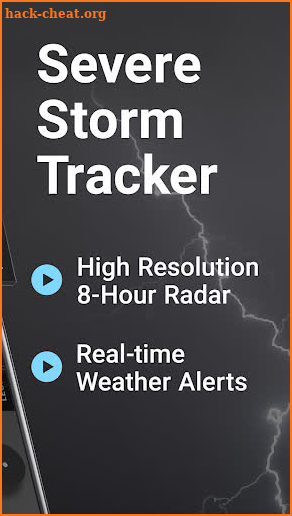 Weather Radar Live Tracker screenshot