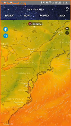 Weather radar - NOAA weather radar & alerts screenshot
