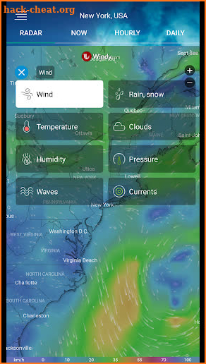 Weather radar: Snowstorm Alert & Hurricane Tracker screenshot