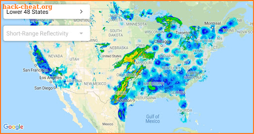 Weather Radar USA - Rain Snow Radar Image Live screenshot
