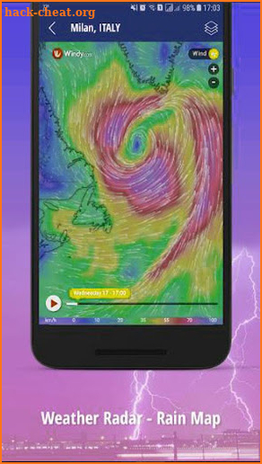 Weather RadarScope - forecasts weervoorspelling screenshot