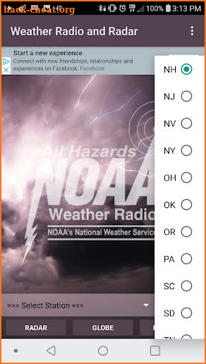 Weather Radio and Radar screenshot