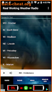 Weather Radio & Radar Viewer (NOAA) screenshot