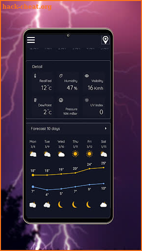 Weather Rb screenshot