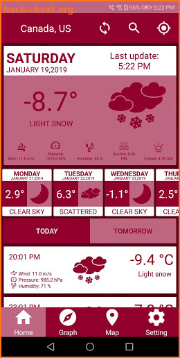 Weather Report Local Weather Forecast Weather Live screenshot