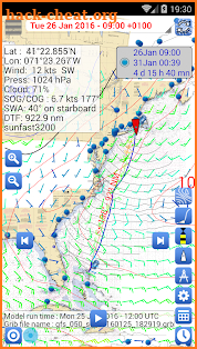 Weather - Routing - Navigation screenshot