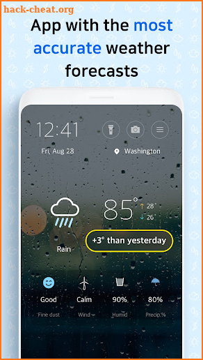 Weather Screen - Forecast screenshot