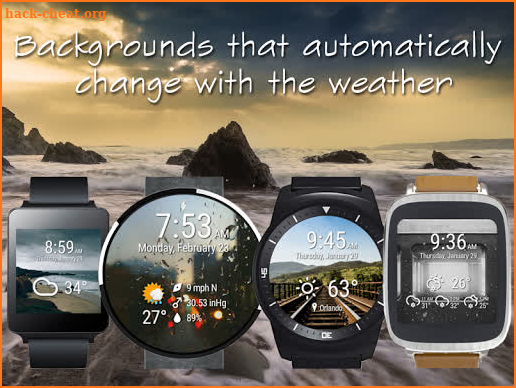 Weather Time for Wear screenshot