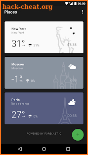 Weather Timeline - Forecast screenshot