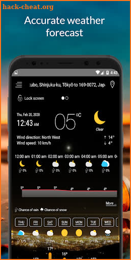 Weather today Pro - Live Weather Forecast 2020 screenshot