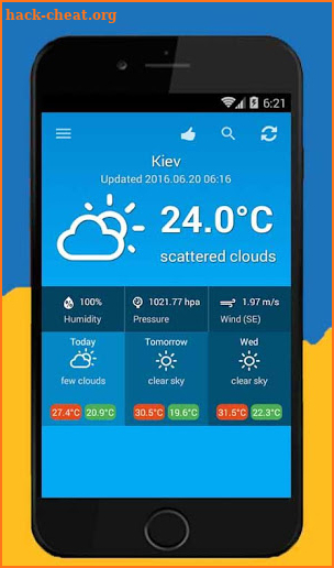 Weather Ukraine screenshot