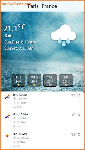Weather Update Live - Latest Weather App 2018 screenshot