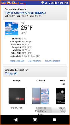 Weather Viewer (Unofficial) screenshot