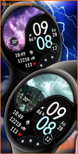 Weather Yin Yang Minimal IW104 screenshot