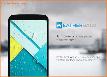 Weatherback Wallpaper and lock screen screenshot