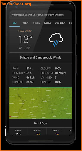 WeatherLab screenshot