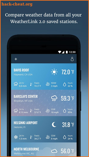 WeatherLink 2.0 screenshot