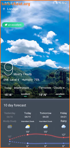 WeatherMate screenshot