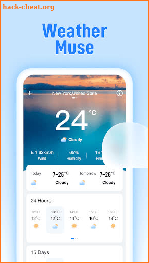 WeatherMuse screenshot