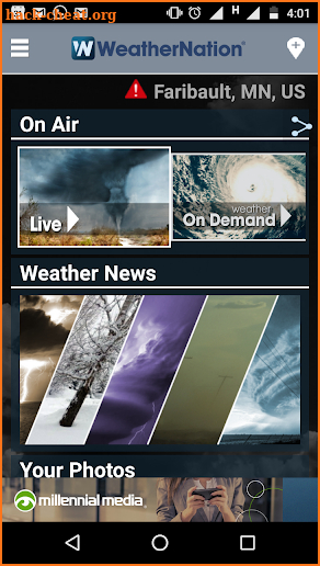 WeatherNation Free screenshot
