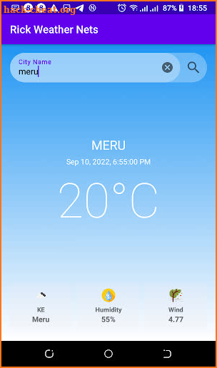 WeatherNets screenshot
