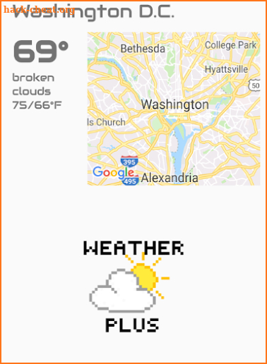 WeatherPlus screenshot