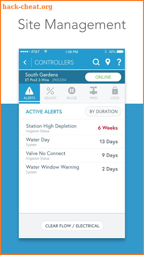 WeatherTRAK Mobile 3 screenshot
