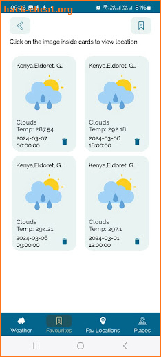 Weatherwise screenshot