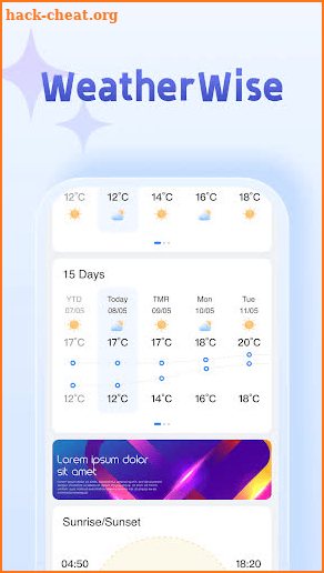 WeatherWise screenshot
