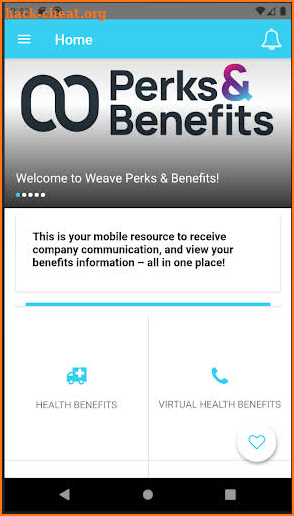 Weave Perks & Benefits screenshot