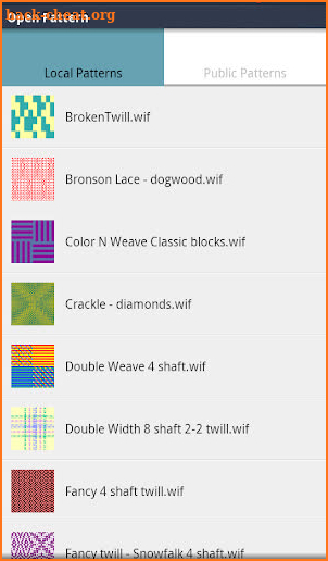 Weave with iWeaveIt screenshot