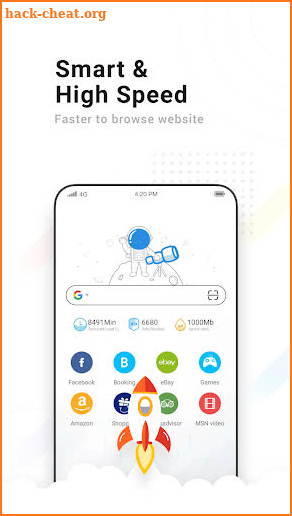 Web Browser-Ad Blocker,Fast Download,Privacy Space screenshot