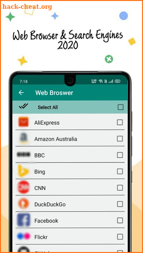 Web Browser & Search Engines 2020 screenshot
