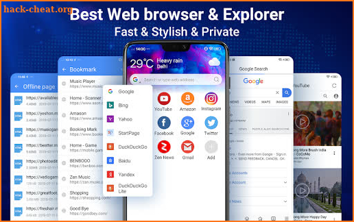 Web Browser - Fast, Privacy & Light Web Explorer screenshot