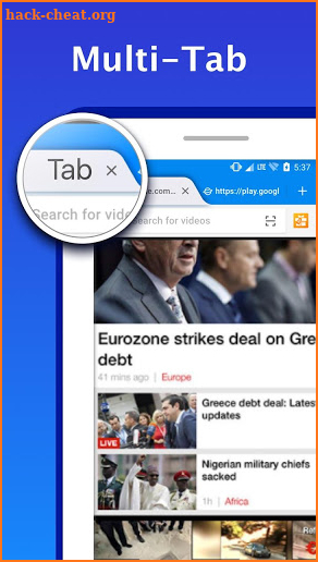 Web Browser for Android screenshot