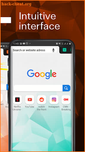 Web Browser - Private Browser With Free VPN screenshot