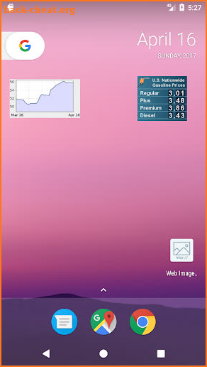 Web Image Widget screenshot