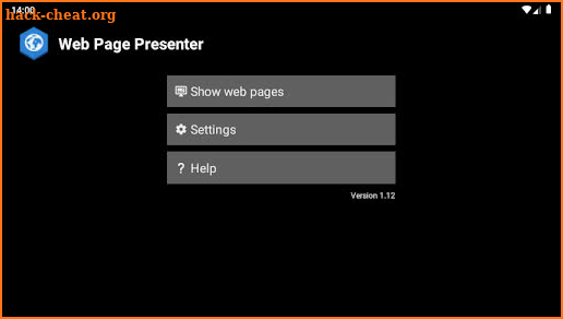 Web Page Presenter screenshot