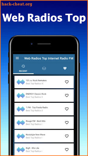 Web Radios Top screenshot