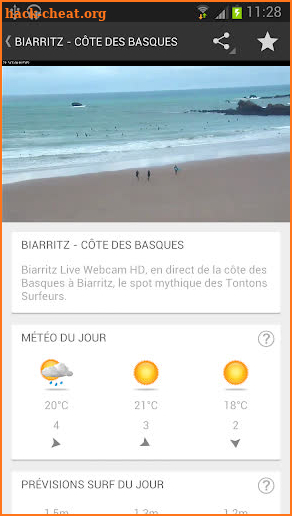 Webcam Surf - Weather Webcam screenshot