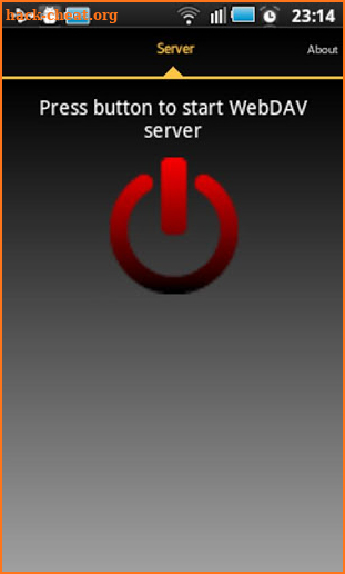 WebDAV Server screenshot
