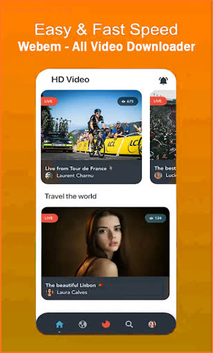 Webem - All Video Downloader screenshot