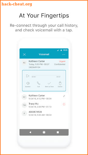 Webex Calling screenshot