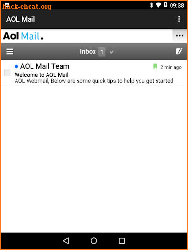 Webmail for AOL screenshot