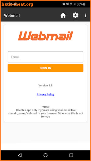 Webmail - Lite App screenshot